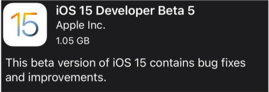 章丘苹果手机维修分享如何升级到iOS15.0 beta5 